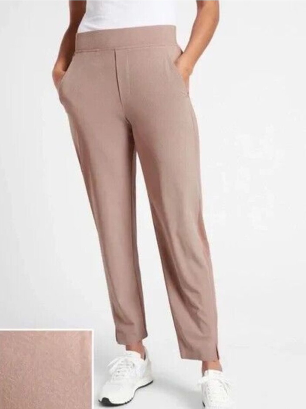 Athleta Textured Brooklyn Ankle Pants